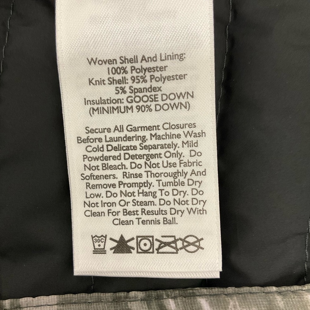 Eddie Bauer First Ascent Women’s Small Goose Down Green Puffer Down Jacket - Picture 12 of 14